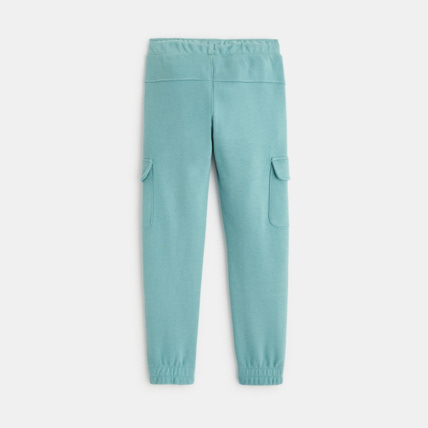 Avis Jogging uni à poches cargo vert garçon OKAIDI 4