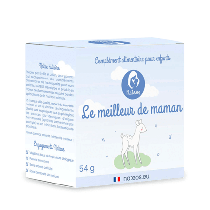 Avis Complément alimentaire pour enfants Le meilleur de maman NATEOS 1