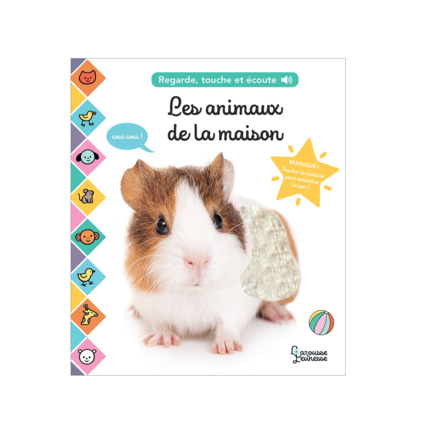 Avis Livre Les animaux de la maison, Regarde, touche et écoute LAROUSSE 1