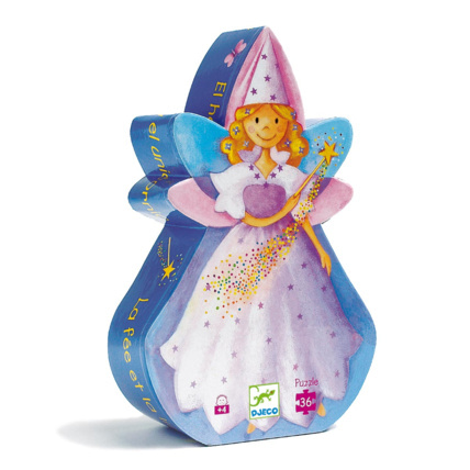 Avis Puzzle La fée et la licorne 36 pièces DJECO 1