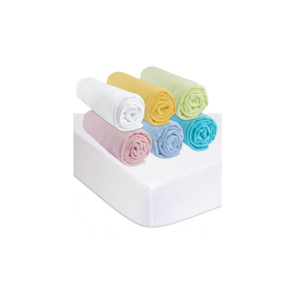 Avis Lot de 6 draps-housses coton 50x100 + 2 protèges-matelas EASY DORT 2