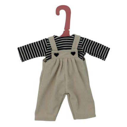 Avis Vetement poupées - Salopette et haut ray CERISE ET CAPUCINE 1