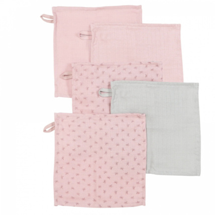 Avis Lot de 5 gants de toilette coton bio ROBA 3