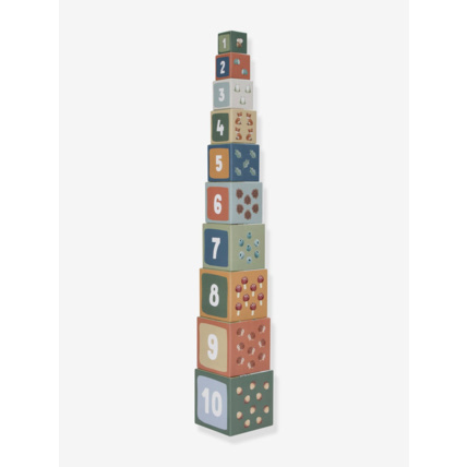 Avis Cubes à empiler en carton - Forest Friends LITTLE DUTCH 3