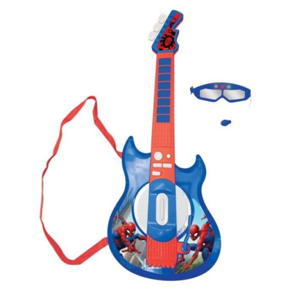 Avis Guitare électronique lumineuse avec lunettes Spiderman LEXIBOOK 1