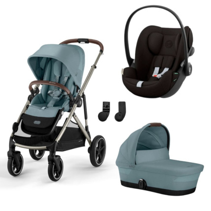 Avis Poussette Trio Gazelle S + Siège Auto Cloud G I-Size + Nacelle Cot S CYBEX 5