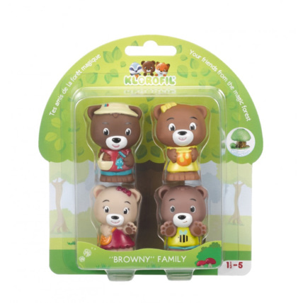 Avis 4 personnages famille BROWNY - Klorofil VULLI 3