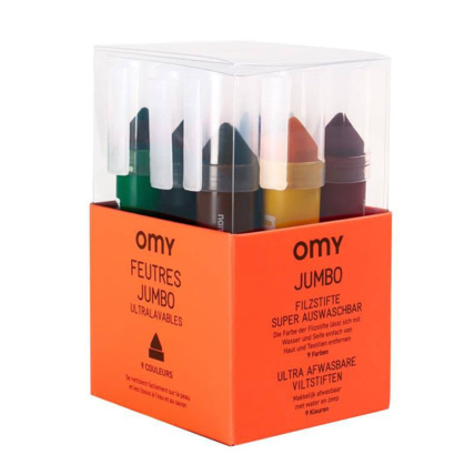 Avis Feutres à pointes géantes Jumbo OMY 1