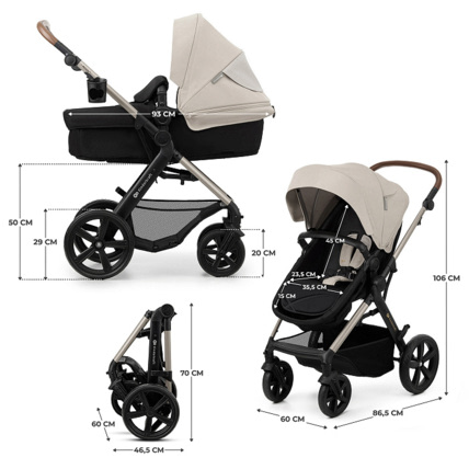 Avis Poussette trio combinée 3en1 MOOV 2 Kinderkraft 14