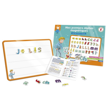 Avis Jeu éducatif Mes premiers Alphas magnétiques ÉDITIONS RÉCRÉALIRE 2