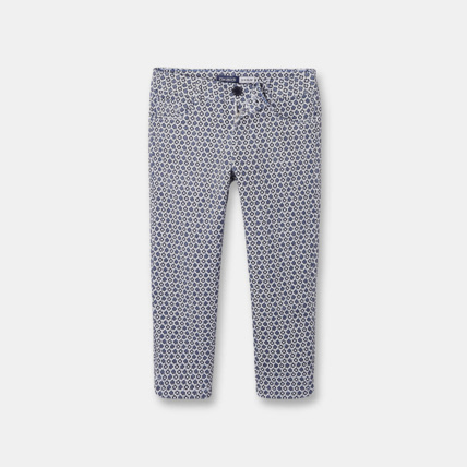 Avis Pantalon capri imprimé bleu fille OKAIDI 1