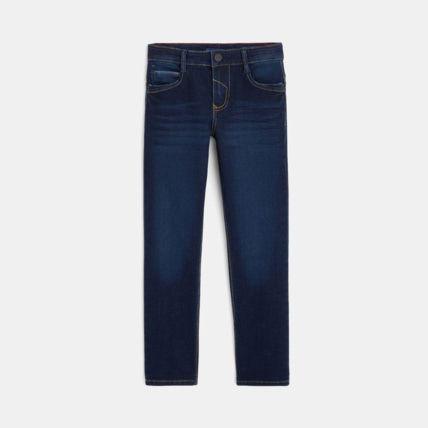 Avis Jean droit recyclé bleu garçon OKAIDI 1