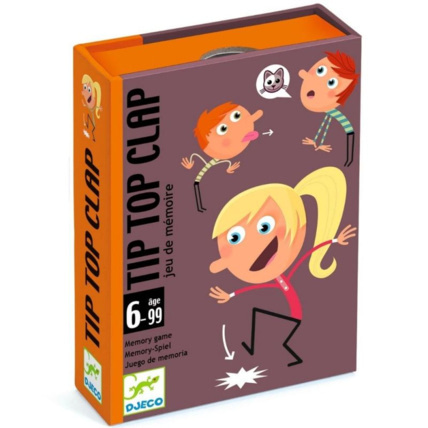 Avis Jeu de mémoire et d'ambiance Tip Top Clap DJECO 1