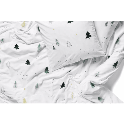 Avis Housse de couette en satin de coton - Sapins Mon Lit Cabane 2