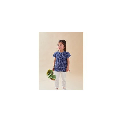 Avis Blouse à manches courtes à imprimé végétal NOUKIE'S 1