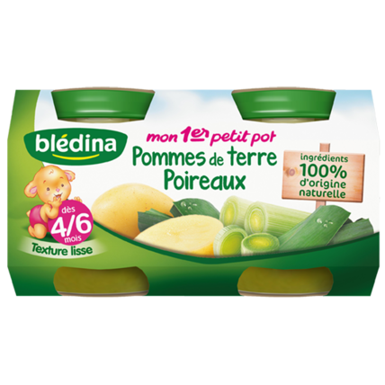 Avis Mon 1er Petit Pot Pommes de terre Poireaux 2x130g Blédina 1