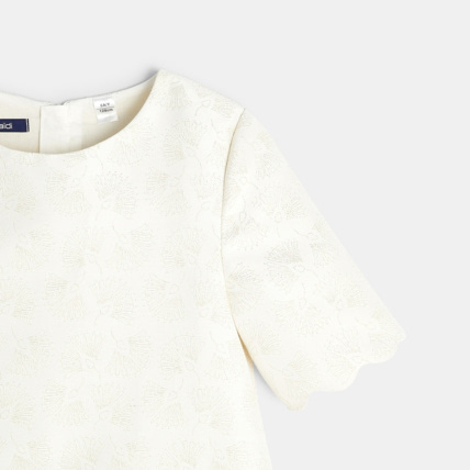 Avis Robe brodée beige fille OKAIDI 3