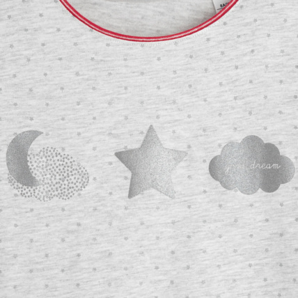 Avis Pyjama 2 pièces en jersey gris fille OKAIDI 3