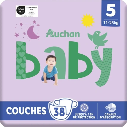 Avis Couches BABY Auchan 6