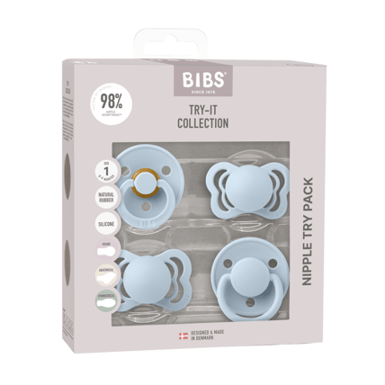 Avis Lot de 4 sucettes TRY-IT Collection BIBS 5