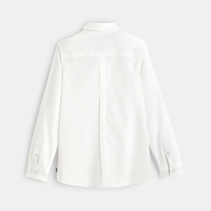 Avis Chemise Oxford à col américain blanche garçon OKAIDI 4
