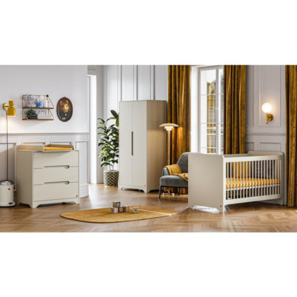Avis Chambre Trio Ova Lit bébé + Commode + Armoire VOX 2