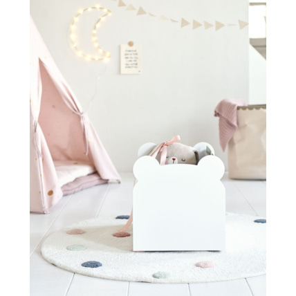 Avis Coffre à jouets bois à roulettes Ted Petite Amélie 3