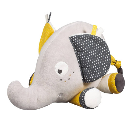 Avis Doudou éléphant en velours Sauthon 5