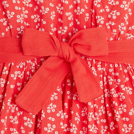 Avis Robe imprimée rouge fille OKAIDI 4