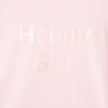 Avis T-shirt à message rose fille OKAIDI 3