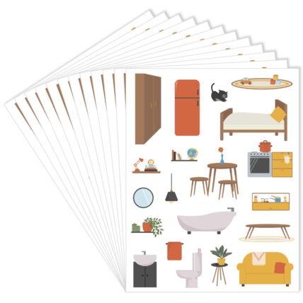 Avis Gommettes En Papier - A La Maison LOOLIPO 1