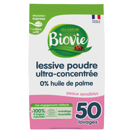 Avis Lessive au savon Biovie 1