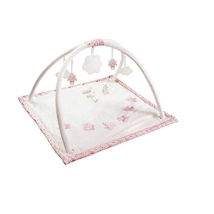 Avis Tapis d'éveil musical Fleurs Roses, Mouton & Lapin Trousselier 1
