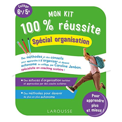 Avis Mon kit 100 % réussite - organisation, efficacité LAROUSSE 1