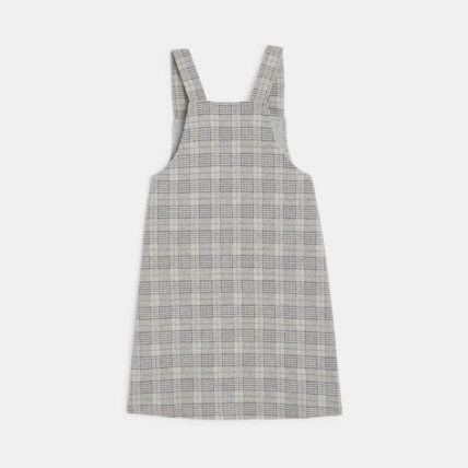 Avis Robe à carreaux en jersey milano grise fille OKAIDI 3