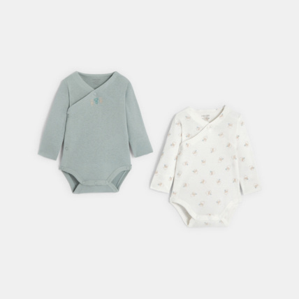 Avis Body évolutif vert naissance (lot de 2) OBAÏBI 1