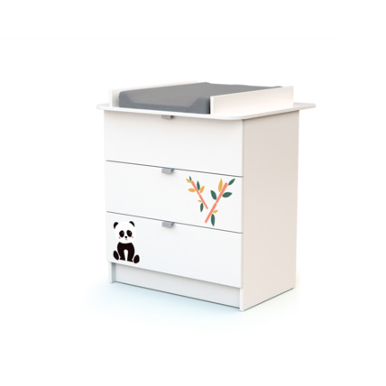 Avis Commode à langer 3 tiroirs en bois Webaby 2