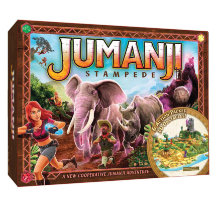 Avis Jumanji Stampede l'île du danger SPIN MASTER 1