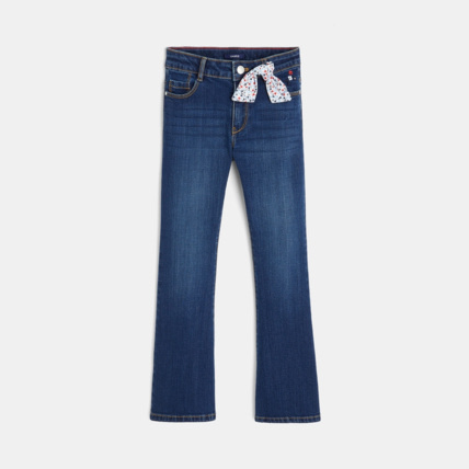 Avis Jean flare stretch bleu fille OKAIDI 1