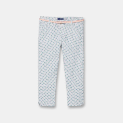 Avis Pantalon skinny 3/4 blanc fille OKAIDI 1