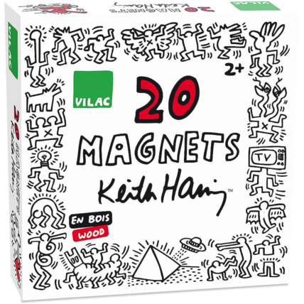 Avis Coffret 20 magnets Keith Haring VILAC 3