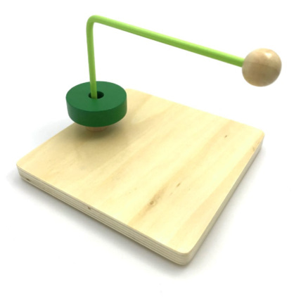 Avis Disque sur tige coudée droite ambiance montessori 1