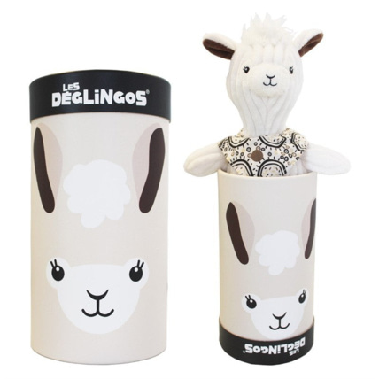 Avis Peluche grand simply Muchachos le lama en boîte LES DEGLINGOS 1