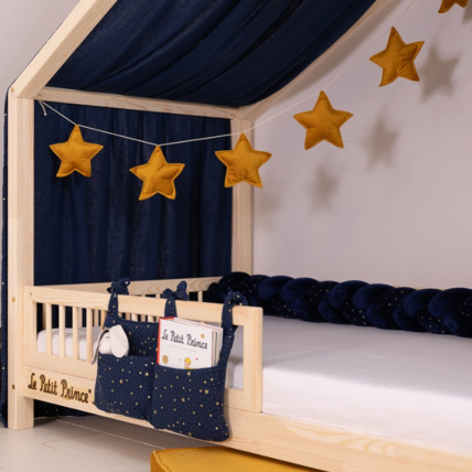 Avis Tour de lit tressé 3 Épis Le Petit Prince Mon Lit Cabane 4
