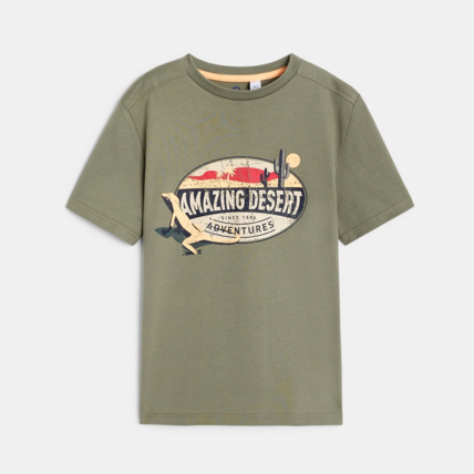 Avis T-shirt à motif vert garçon OKAIDI 2