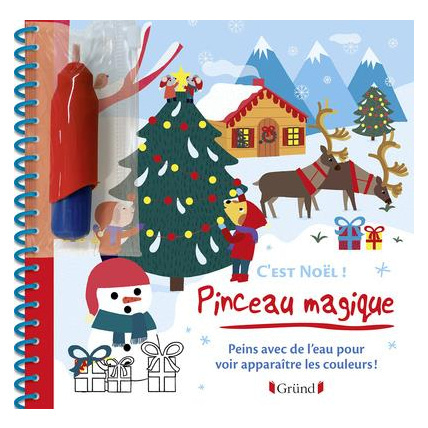 Avis Livre Pinceau Magique - C'est Noël ! Gründ 1