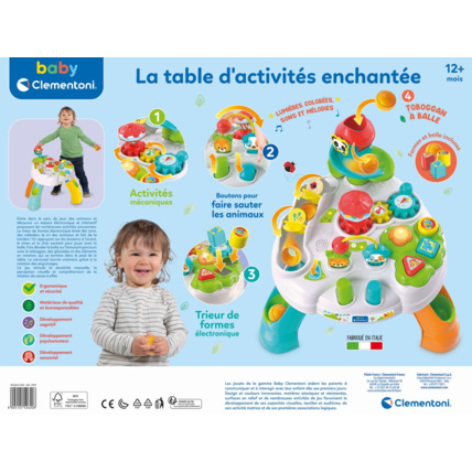Avis La table d'activités enchantée Clementoni 3