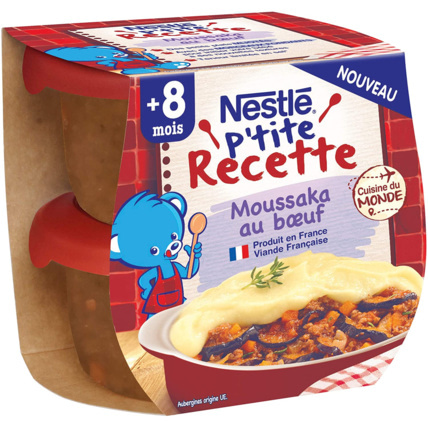 Avis Les p’tites recettes - Moussaka de bœuf NESTLÉ 1