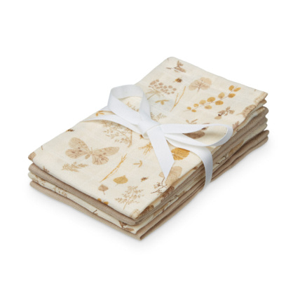 Avis Paquet de 4 lingettes de Toilette en Mousseline Cam Cam Copenhagen 7