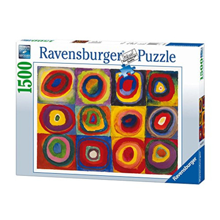 Avis Puzzle - Etude des Couleurs / Kandinsky - 1500 pièces RAVENSBURGER 1